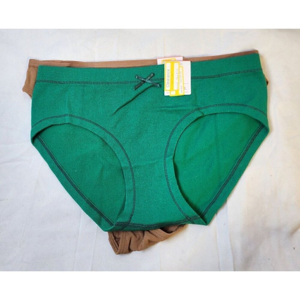 New Auden Women's Multicolor 6 Pack Mid-Rise Bikini Underwear Size XS Lot 145 - Picture 5 of 7